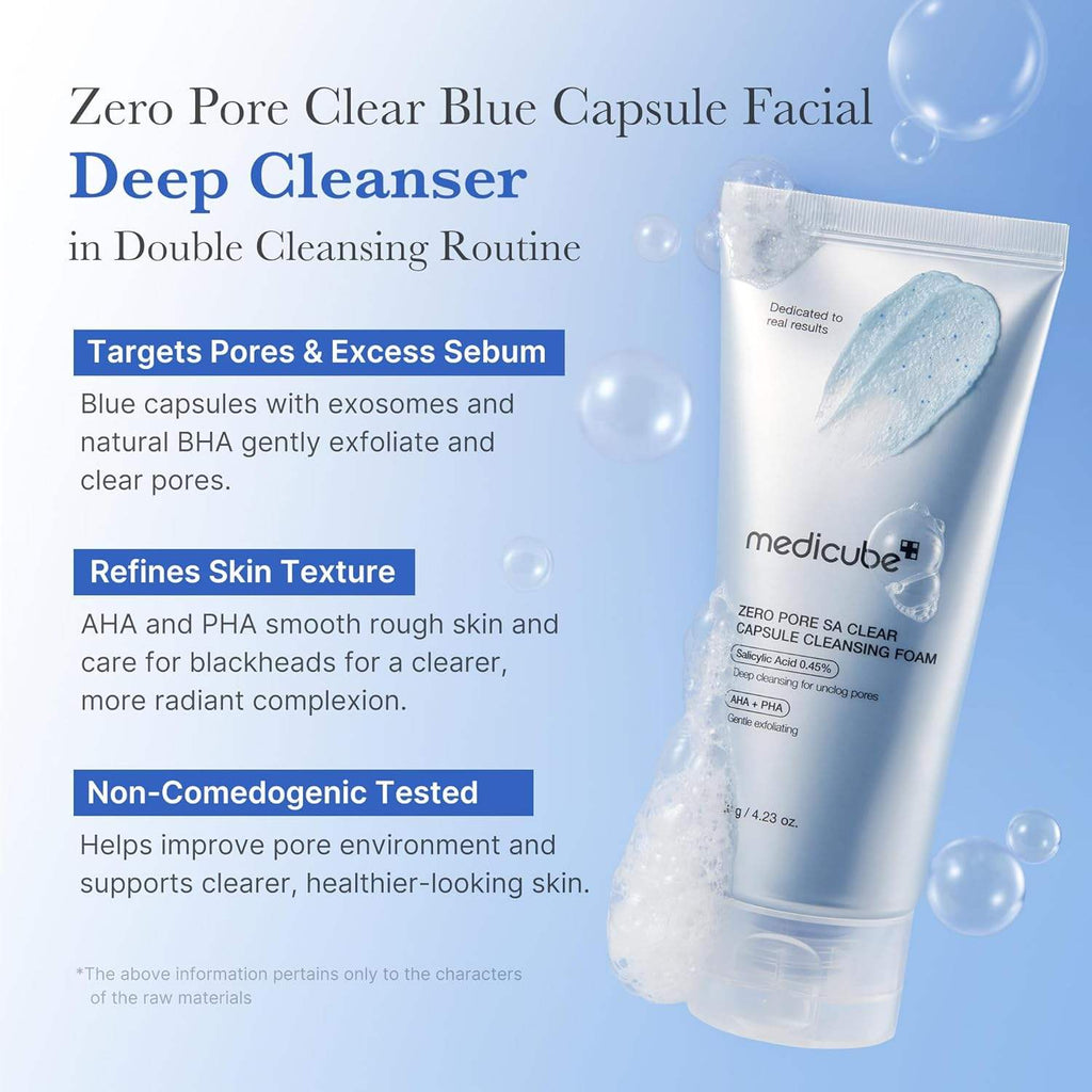 សាប៊ូលាងមុខ Medicube Foam Cleanser