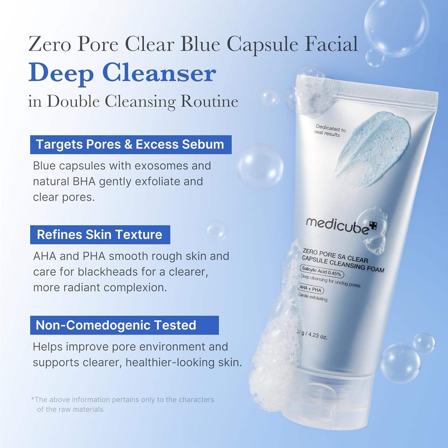 សាប៊ូលាងមុខ Medicube Foam Cleanser
